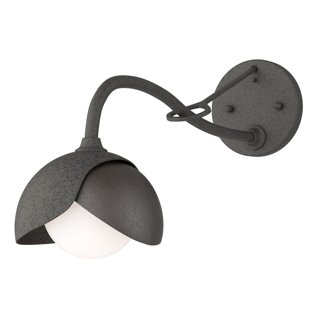 Hubbardton Forge Canada - 201377-SKT-20-14-GG0711 - One Light Wall Sconce - Brooklyn - Natural Iron