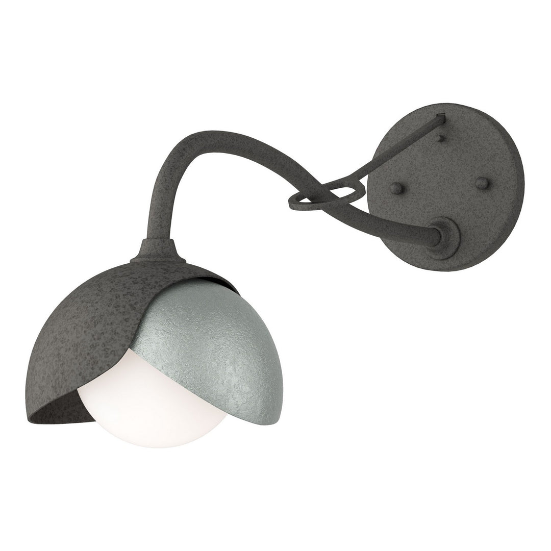 Hubbardton Forge Canada - 201377-SKT-20-82-GG0711 - One Light Wall Sconce - Brooklyn - Natural Iron