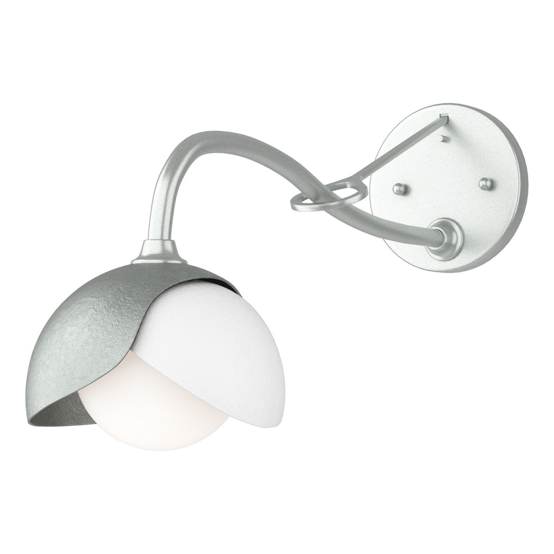 Hubbardton Forge Canada - 201377-SKT-82-02-GG0711 - One Light Wall Sconce - Brooklyn - Vintage Platinum