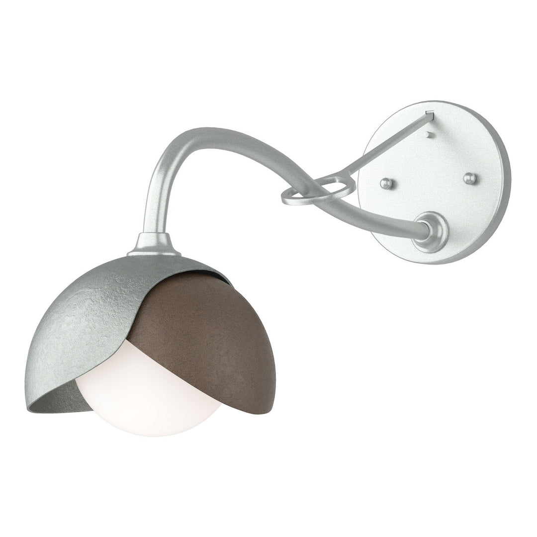 Hubbardton Forge Canada - 201377-SKT-82-05-GG0711 - One Light Wall Sconce - Brooklyn - Vintage Platinum