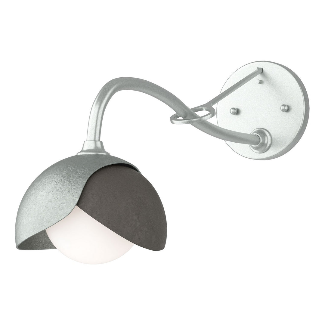 Hubbardton Forge Canada - 201377-SKT-82-07-GG0711 - One Light Wall Sconce - Brooklyn - Vintage Platinum