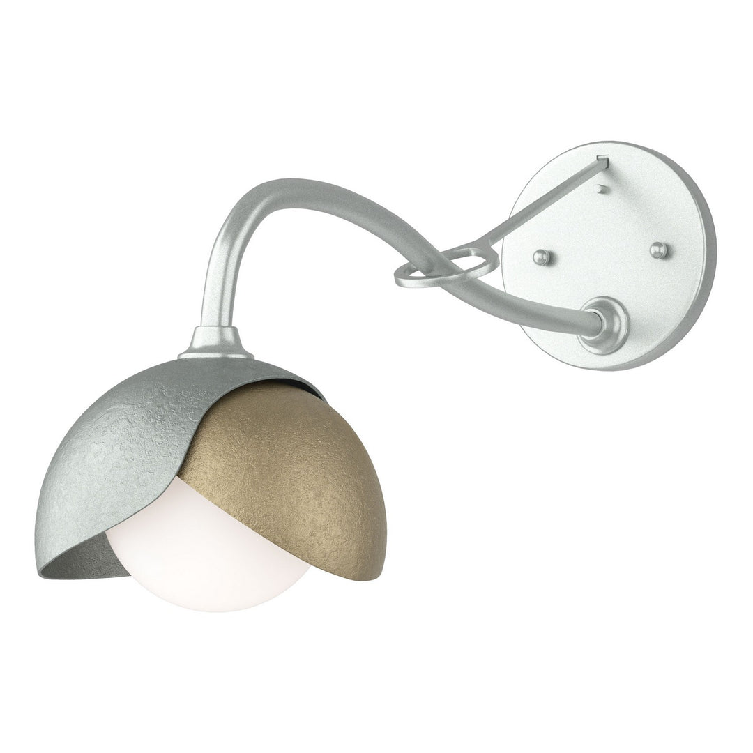 Hubbardton Forge Canada - 201377-SKT-82-84-GG0711 - One Light Wall Sconce - Brooklyn - Vintage Platinum