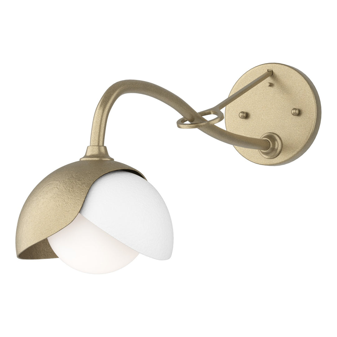 Hubbardton Forge Canada - 201377-SKT-84-02-GG0711 - One Light Wall Sconce - Brooklyn - Soft Gold