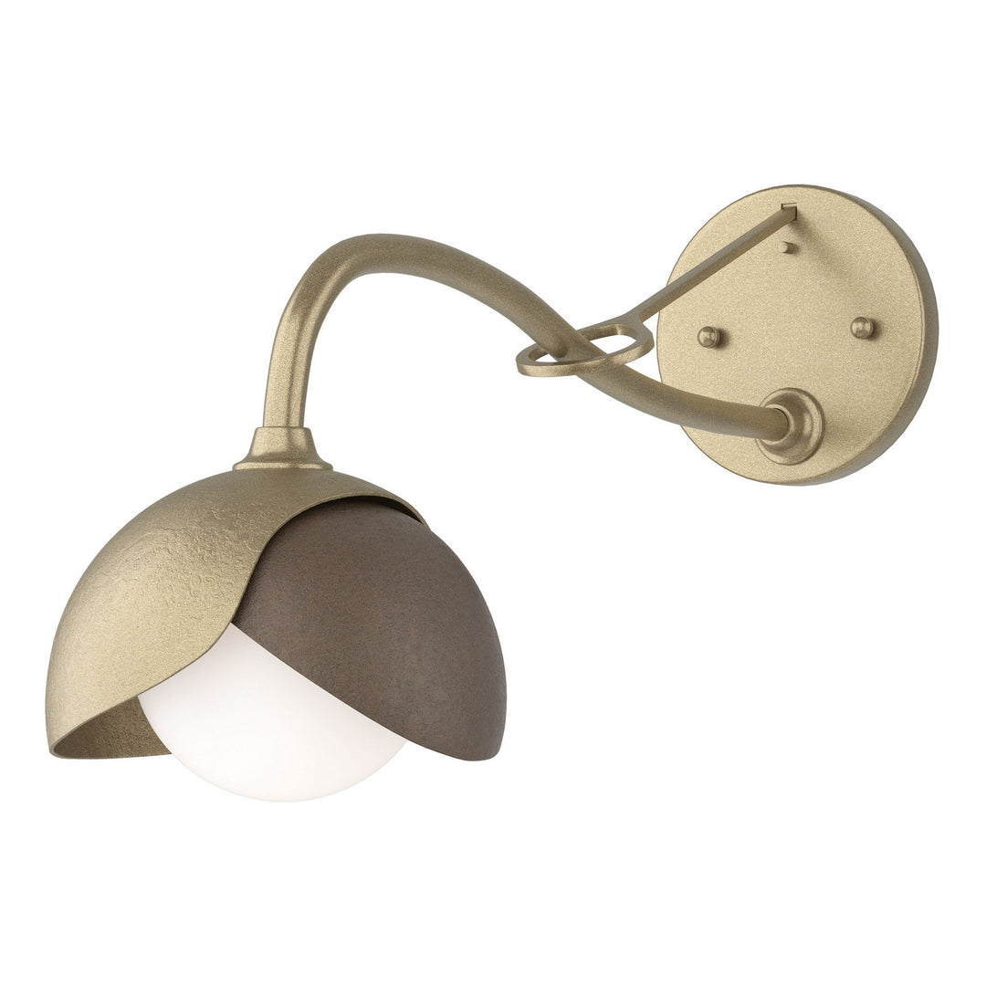 Hubbardton Forge Canada - 201377-SKT-84-05-GG0711 - One Light Wall Sconce - Brooklyn - Soft Gold