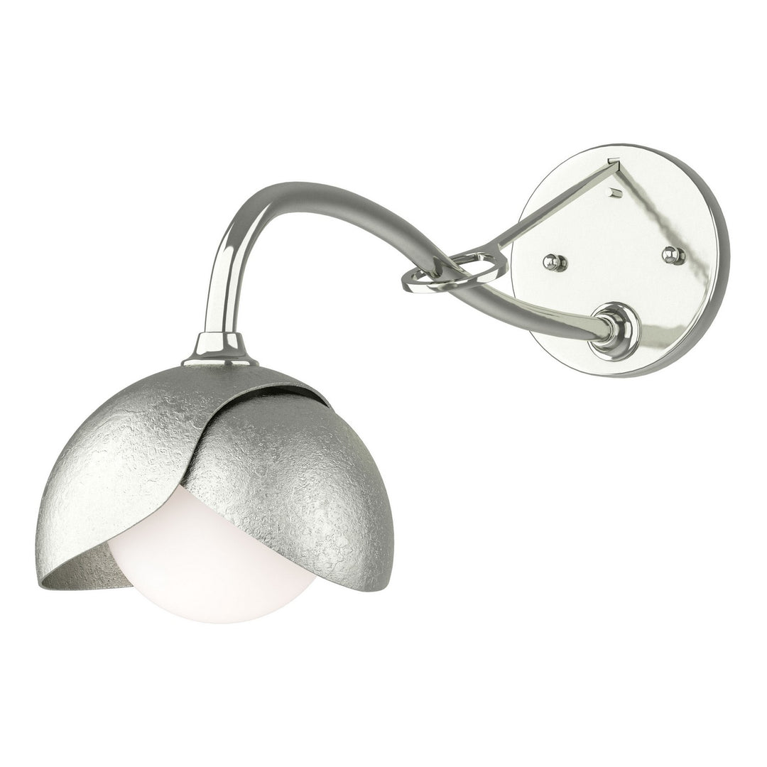 Hubbardton Forge Canada - 201377-SKT-85-85-GG0711 - One Light Wall Sconce - Brooklyn - Sterling