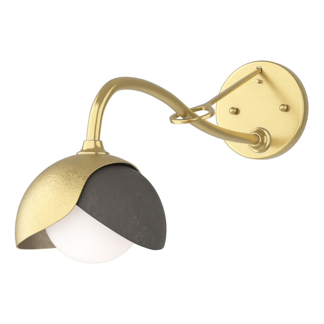 Hubbardton Forge Canada - 201377-SKT-86-07-GG0711 - One Light Wall Sconce - Brooklyn - Modern Brass