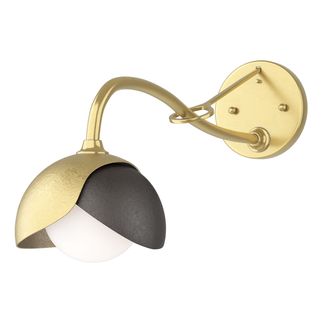 Hubbardton Forge Canada - 201377-SKT-86-14-GG0711 - One Light Wall Sconce - Brooklyn - Modern Brass
