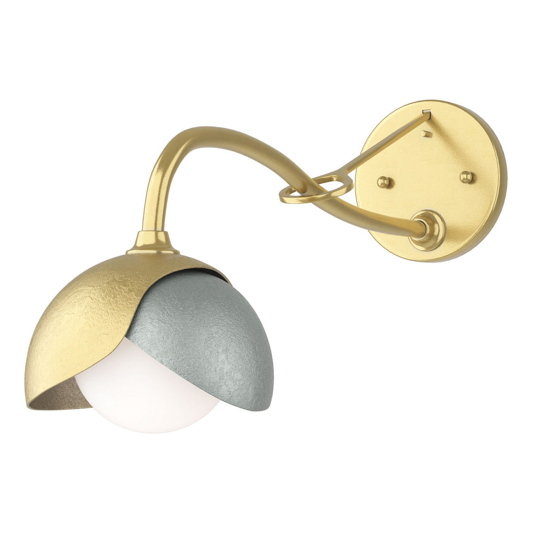 Hubbardton Forge Canada - 201377-SKT-86-82-GG0711 - One Light Wall Sconce - Brooklyn - Modern Brass