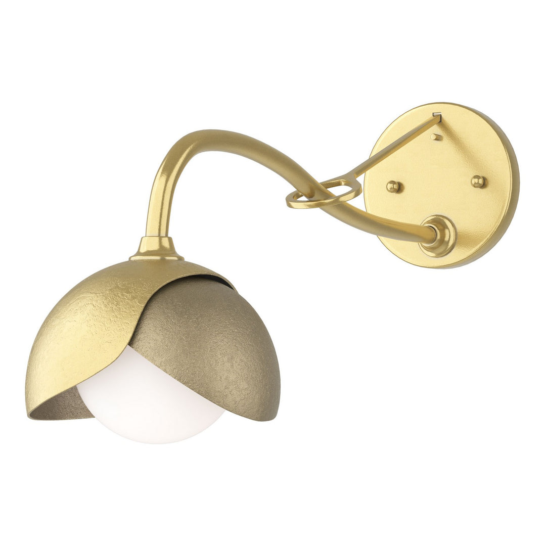 Hubbardton Forge Canada - 201377-SKT-86-84-GG0711 - One Light Wall Sconce - Brooklyn - Modern Brass