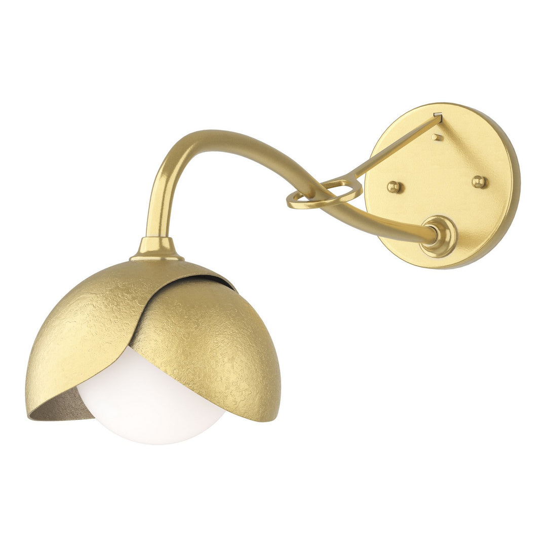 Hubbardton Forge Canada - 201377-SKT-86-86-GG0711 - One Light Wall Sconce - Brooklyn - Modern Brass