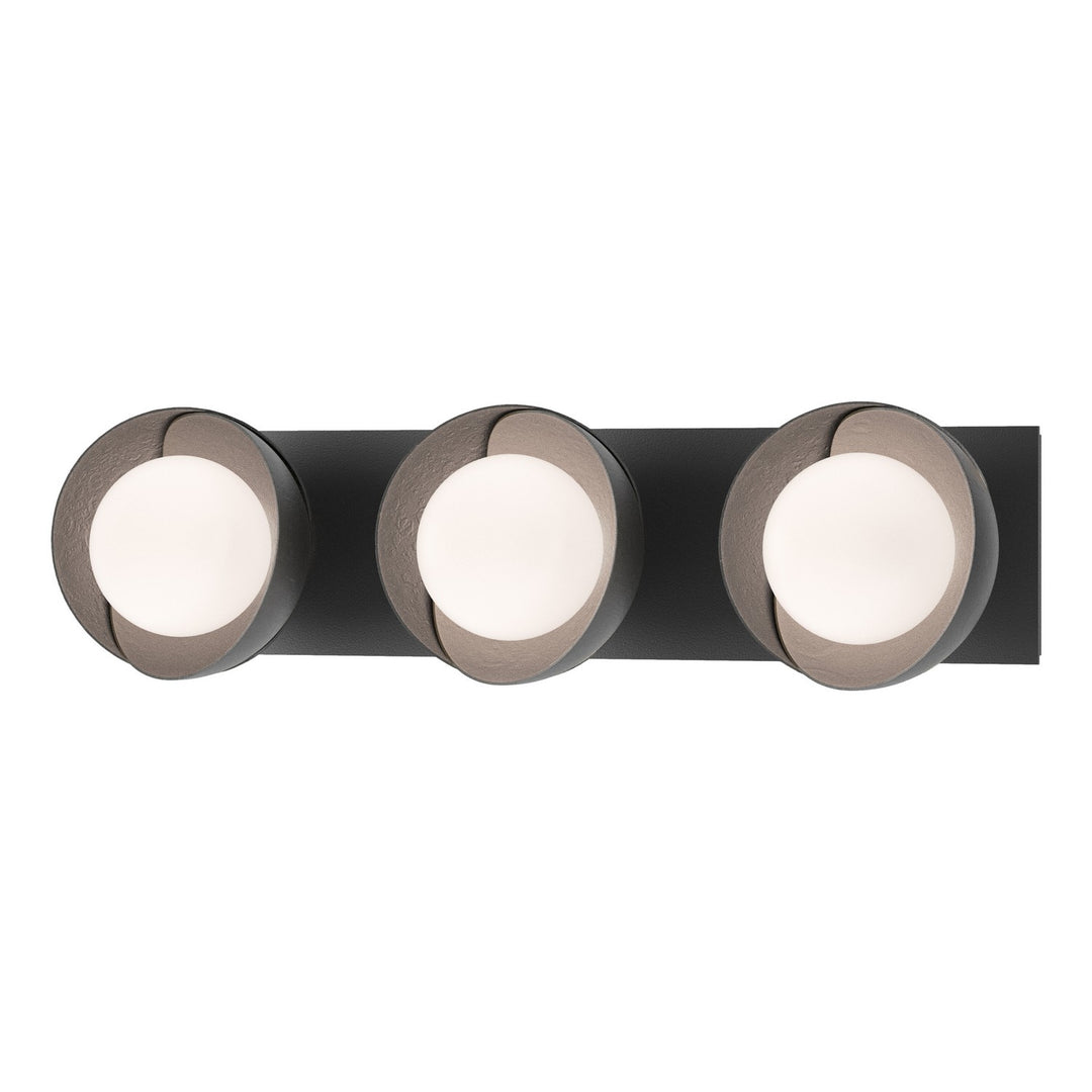 Brooklyn Three Light Bath Sconce in Black - available from The Lighting Shoppe, trusted by Canadian homeowners