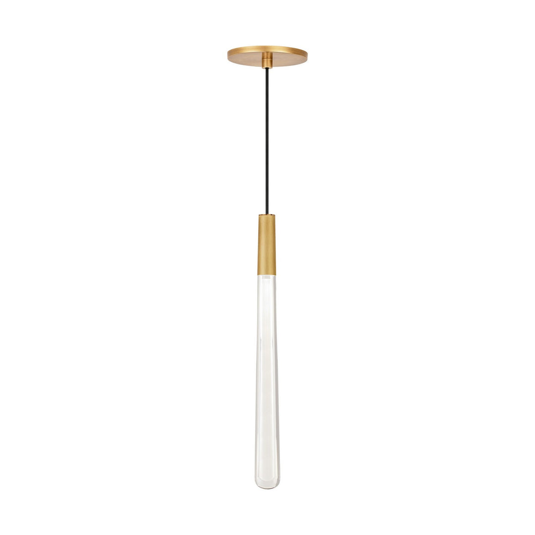 Visual Comfort Modern - 700TRSPPYLC1RNB-LED930 - LED Pendant - Pylon - Natural Brass