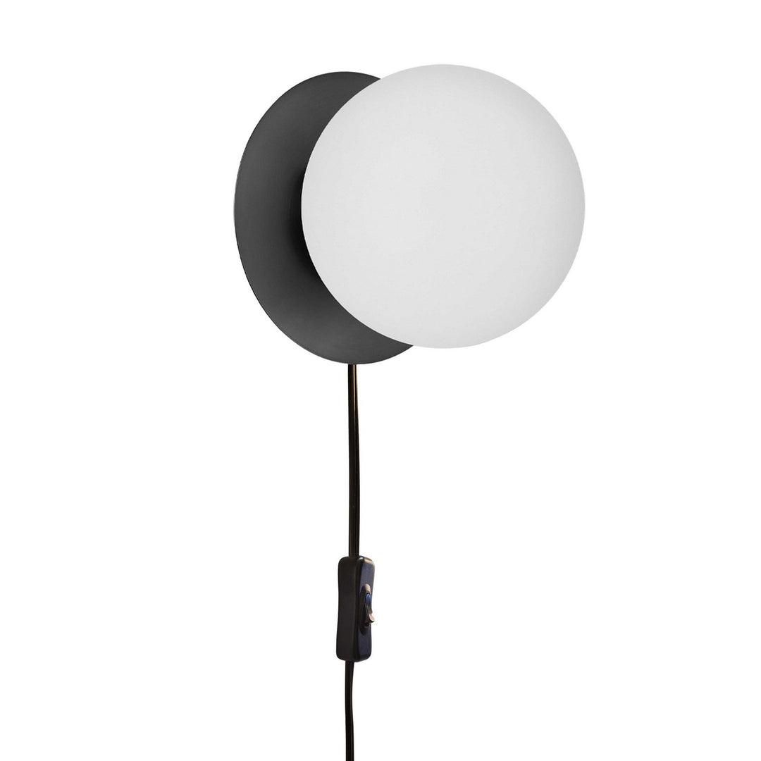Burlat One Light Wall Sconce in White - available from The Lighting Shoppe, trusted by Canadian homeowners