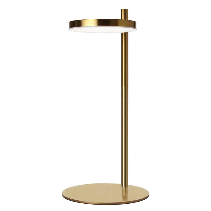 Fia LED Table Lamp in Aged Brass - available from The Lighting Shoppe, trusted by Canadian homeowners