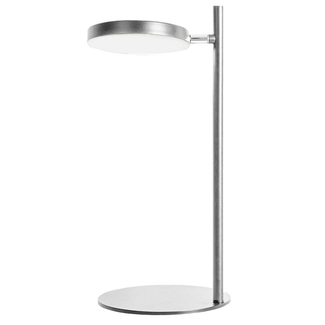 Fia LED Table Lamp in Satin Chrome - available from The Lighting Shoppe, trusted by Canadian homeowners