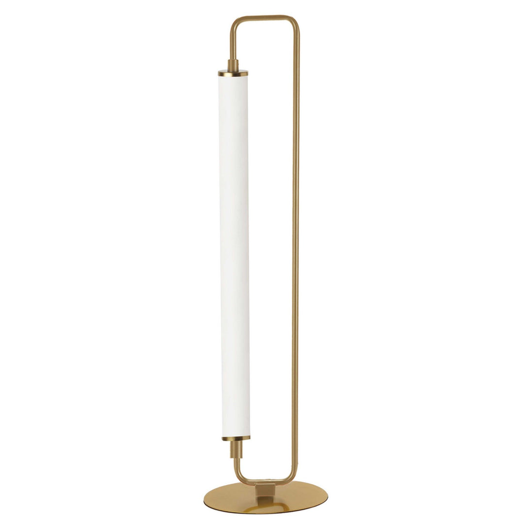 Freya LED Table Lamp in Aged Brass - available from The Lighting Shoppe, trusted by Canadian homeowners