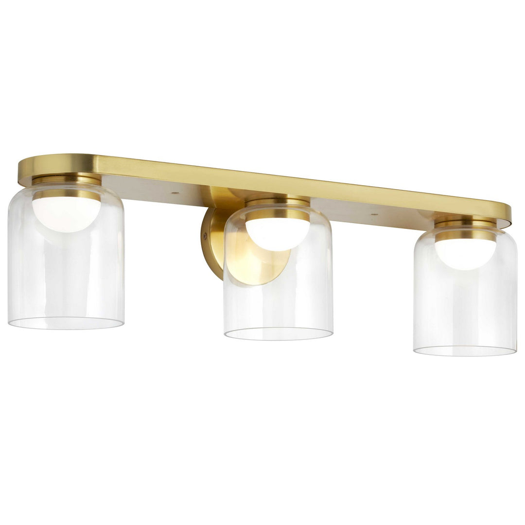 Nadine LED Vanity in Clear - available from The Lighting Shoppe, trusted by Canadian homeowners
