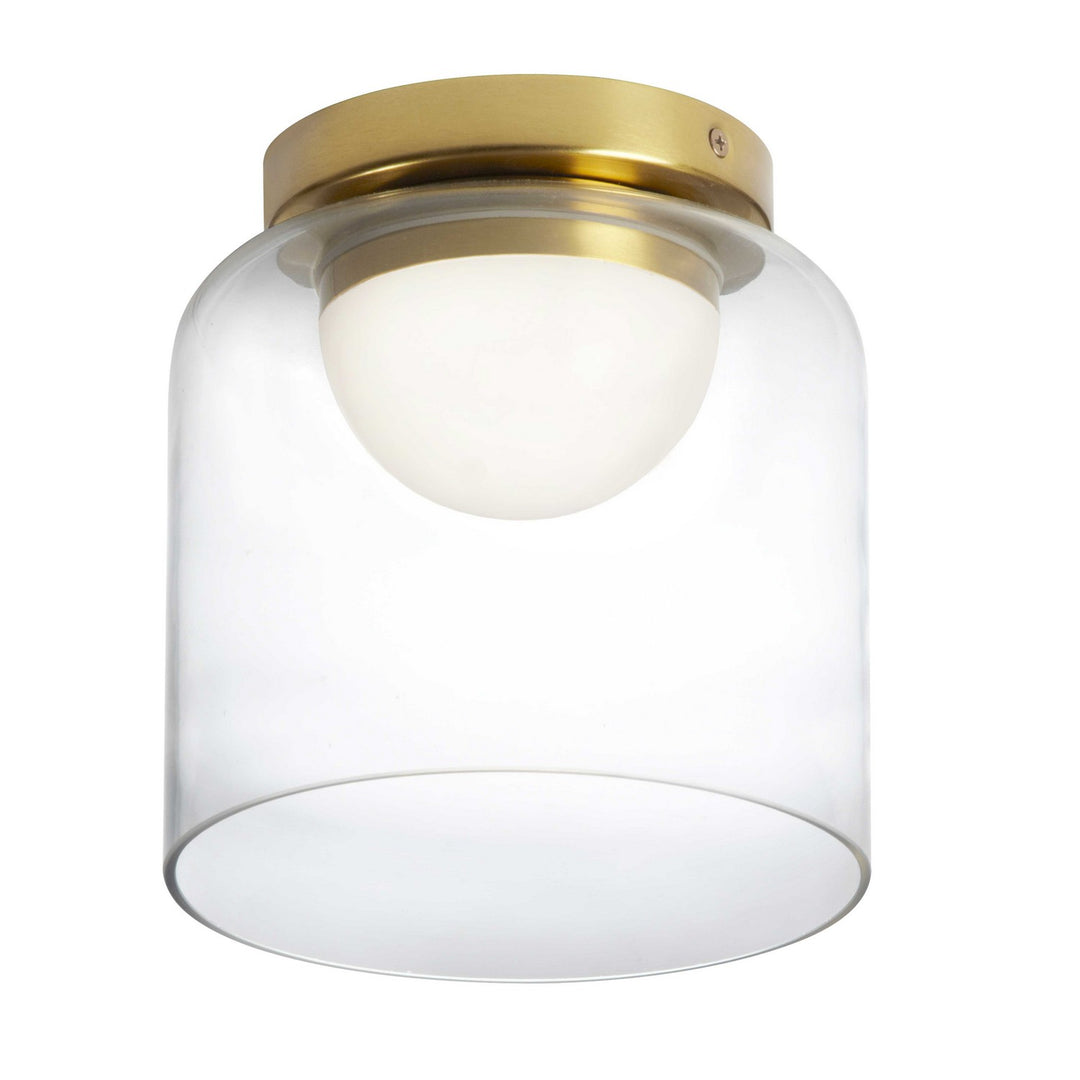 Nadine LED Flush Mount in Clear - available from The Lighting Shoppe, trusted by Canadian homeowners