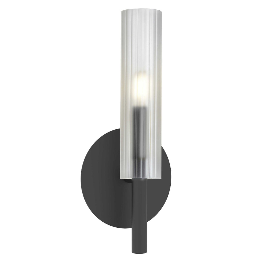 Wand One Light Wall Sconce in Matte Black - available from The Lighting Shoppe, trusted by Canadian homeowners