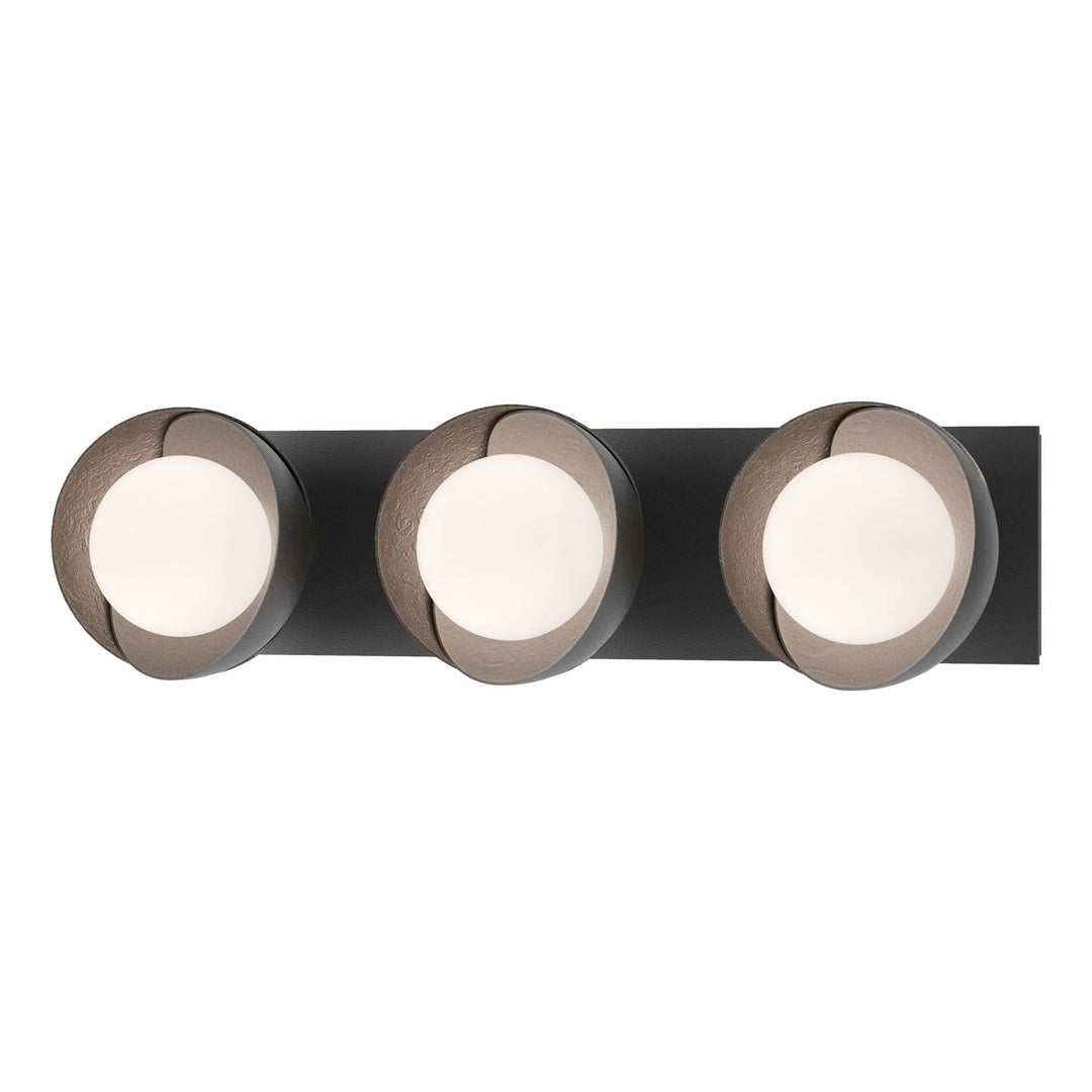 Brooklyn Three Light Bath Sconce in Black - available from The Lighting Shoppe, trusted by Canadian homeowners