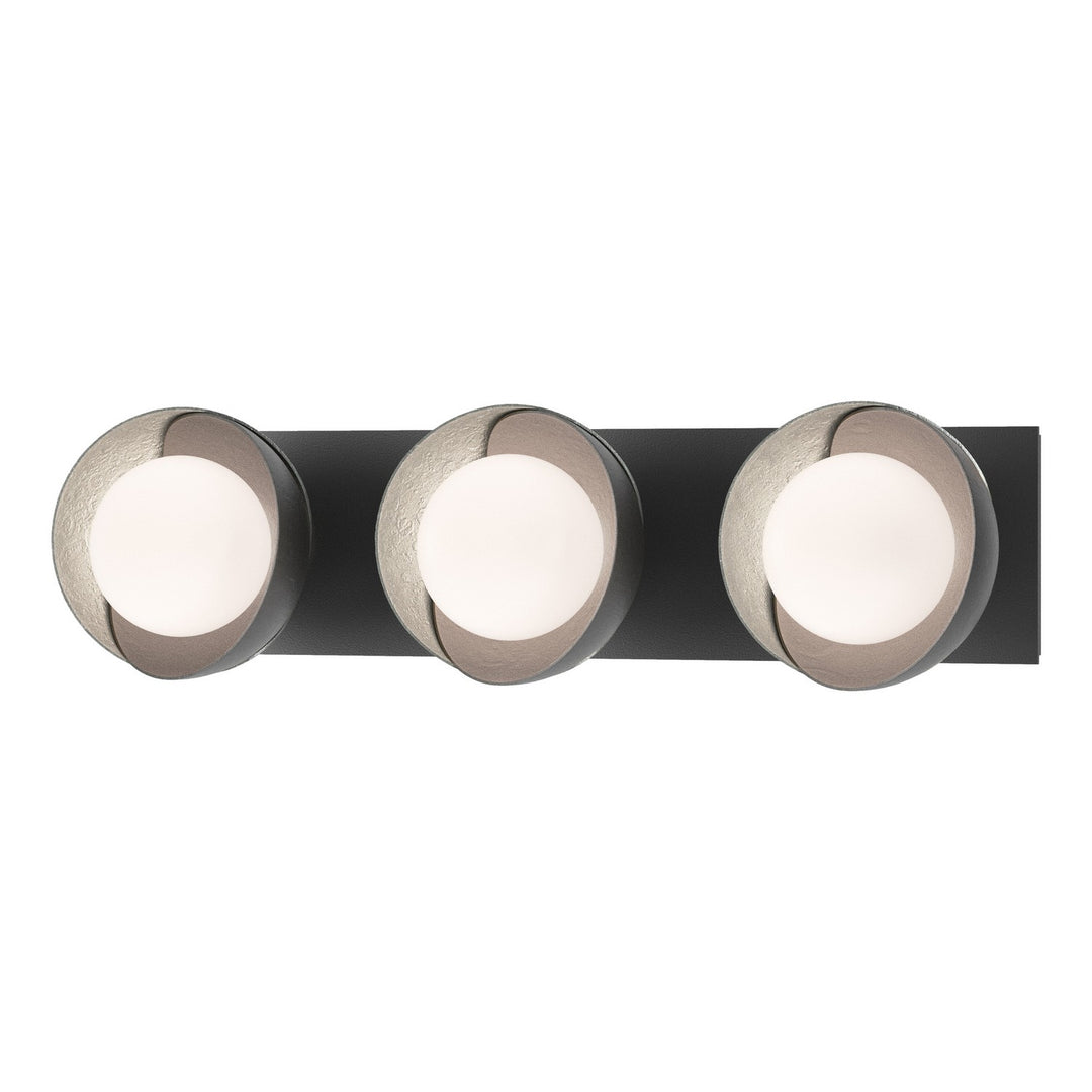 Brooklyn Three Light Bath Sconce in Black - available from The Lighting Shoppe, trusted by Canadian homeowners