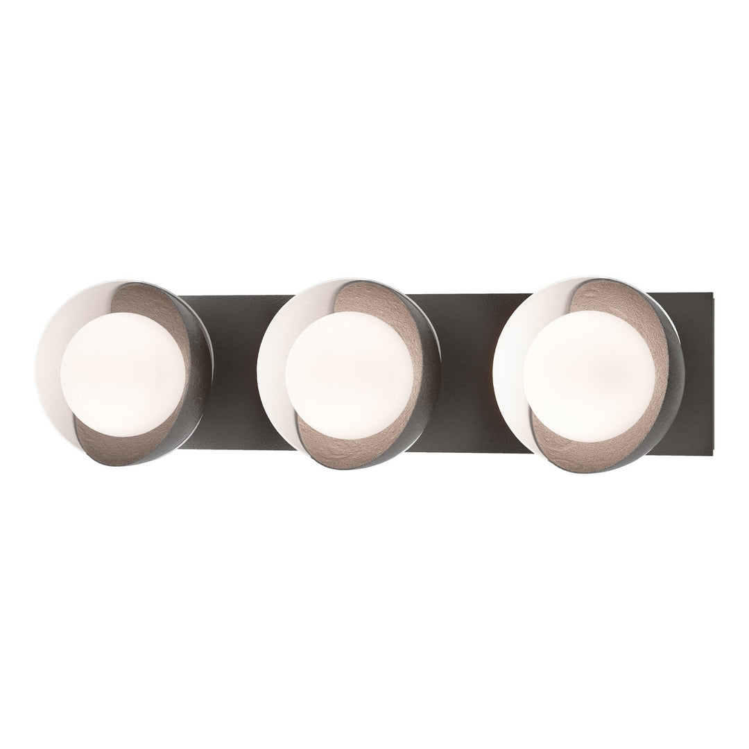 Brooklyn Three Light Wall Sconce in Oil Rubbed Bronze - available from The Lighting Shoppe, trusted by Canadian homeowners