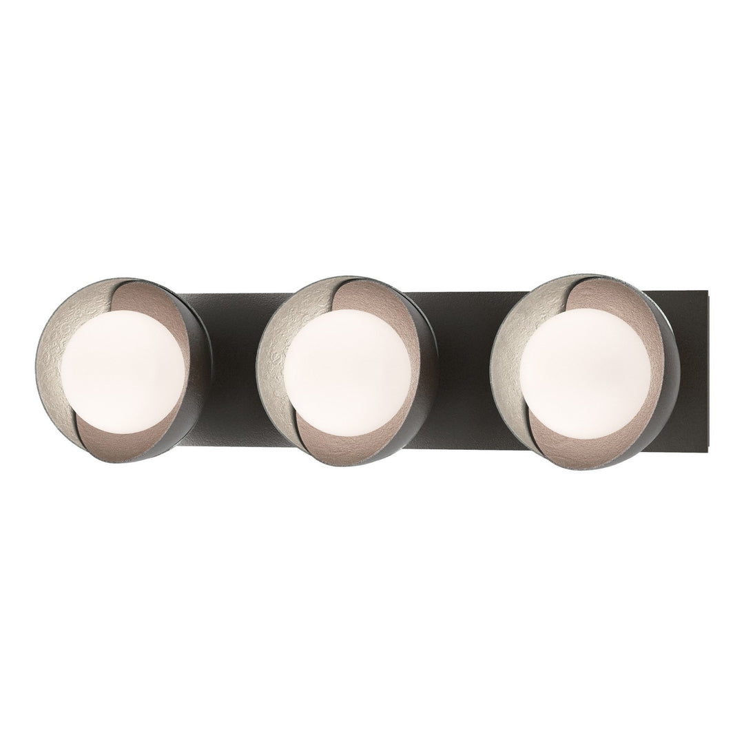 Brooklyn Three Light Bath Sconce in Oil Rubbed Bronze - available from The Lighting Shoppe, trusted by Canadian homeowners