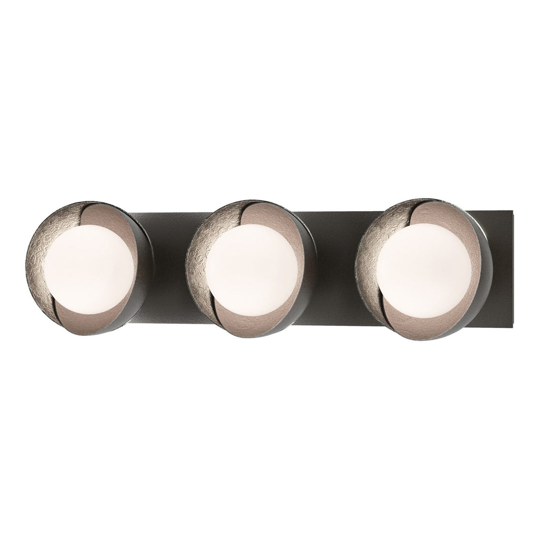 Brooklyn Three Light Bath Sconce in Oil Rubbed Bronze - available from The Lighting Shoppe, trusted by Canadian homeowners