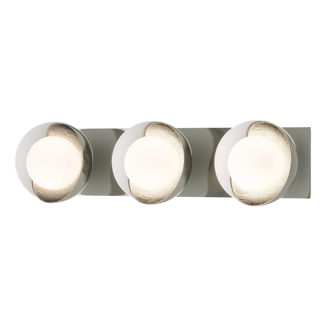 Brooklyn Three Light Wall Sconce in Sterling - available from The Lighting Shoppe, trusted by Canadian homeowners