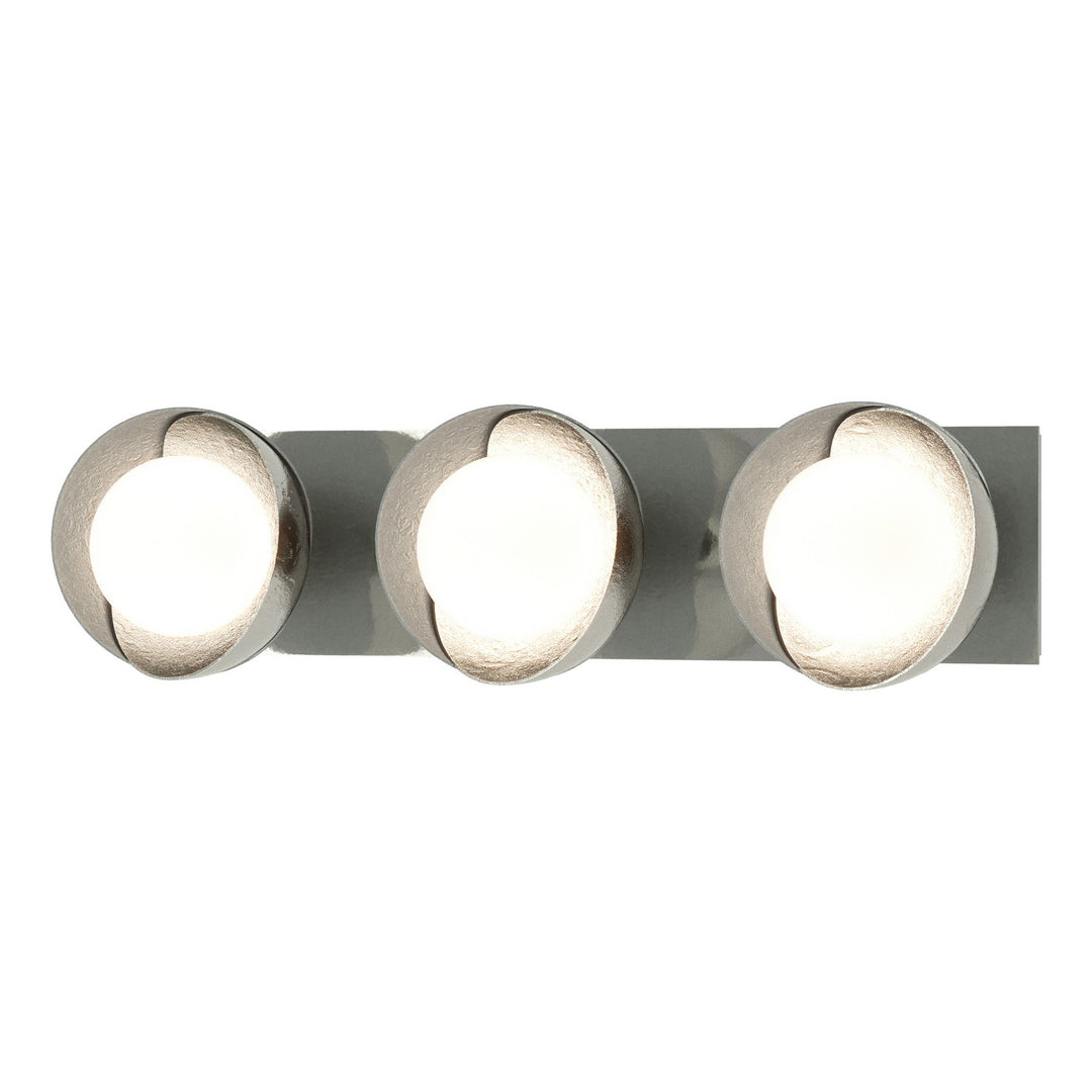 Brooklyn Three Light Bath Sconce in Sterling - available from The Lighting Shoppe, trusted by Canadian homeowners