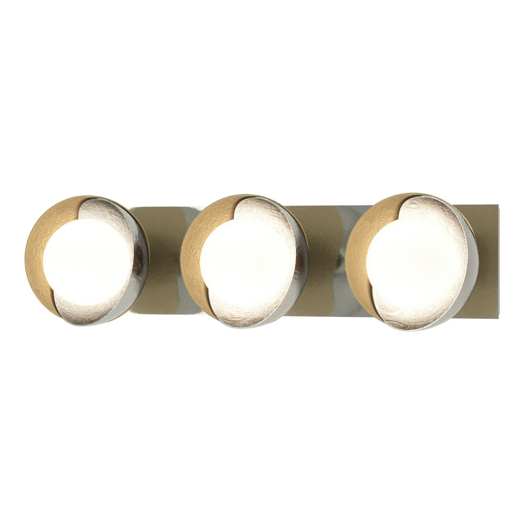 Brooklyn Three Light Bath Sconce in Sterling - available from The Lighting Shoppe, trusted by Canadian homeowners