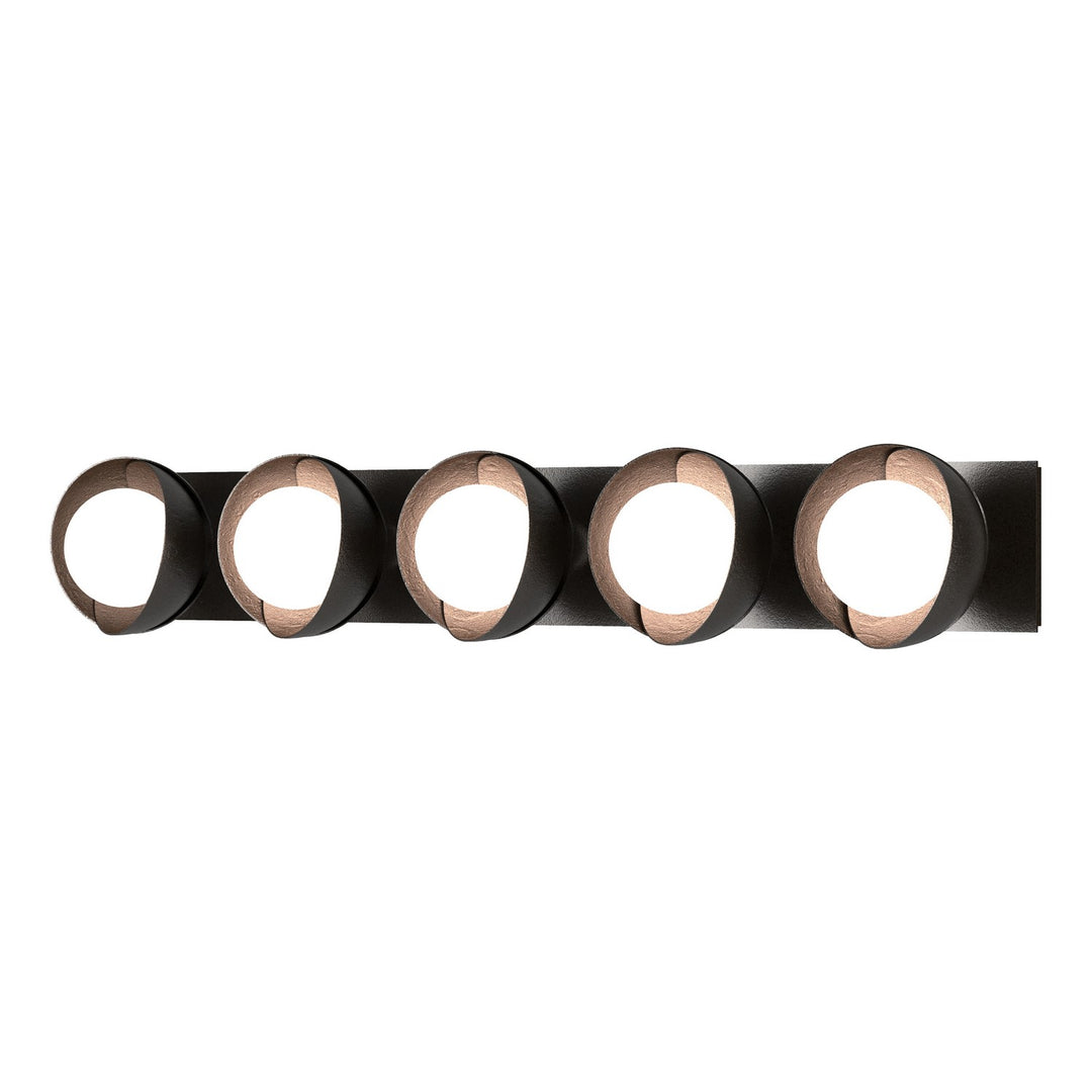 Brooklyn Five Light Bath Sconce in Oil Rubbed Bronze - available from The Lighting Shoppe, trusted by Canadian homeowners