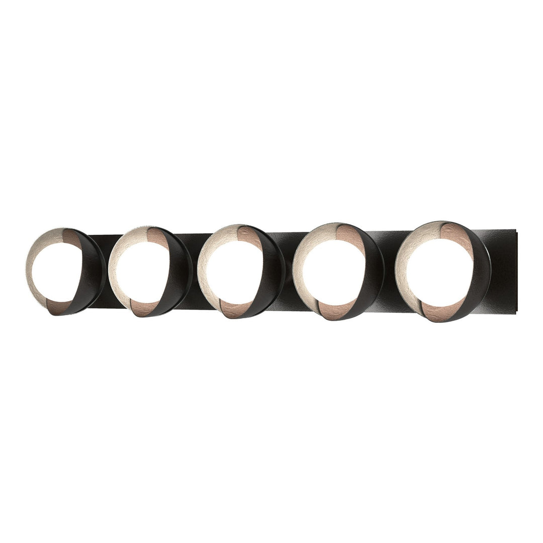 Brooklyn Five Light Bath Sconce in Oil Rubbed Bronze - available from The Lighting Shoppe, trusted by Canadian homeowners