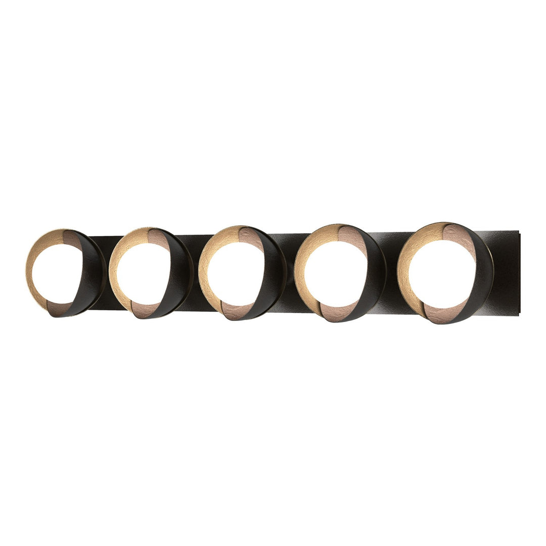 Brooklyn Five Light Bath Sconce in Oil Rubbed Bronze - available from The Lighting Shoppe, trusted by Canadian homeowners