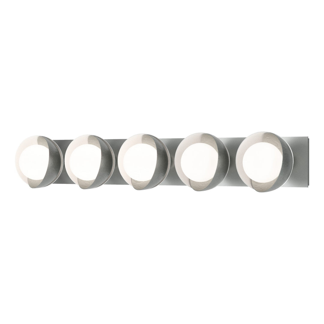 Brooklyn Five Light Wall Sconce in Vintage Platinum - available from The Lighting Shoppe, trusted by Canadian homeowners