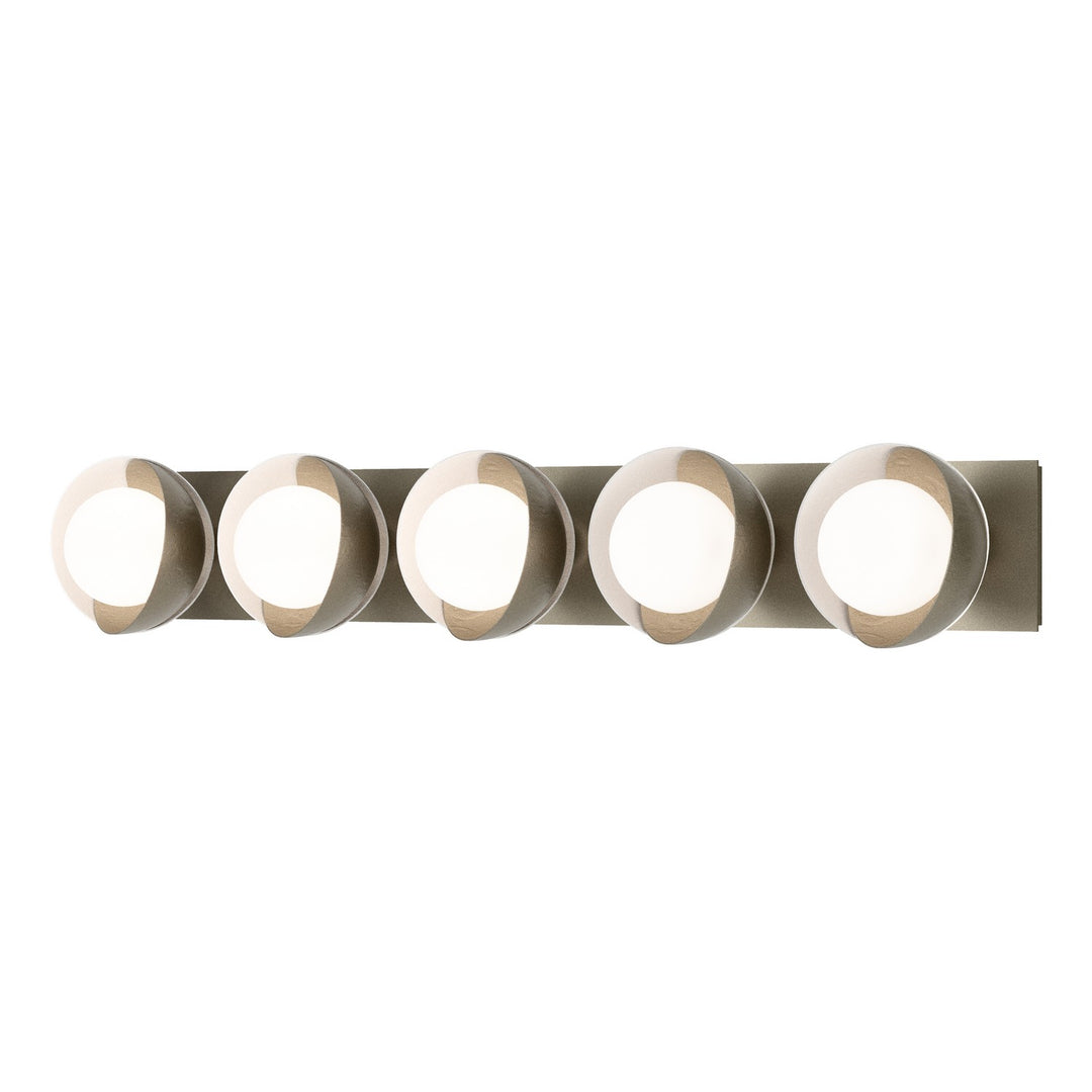 Brooklyn Five Light Wall Sconce in Soft Gold - available from The Lighting Shoppe, trusted by Canadian homeowners