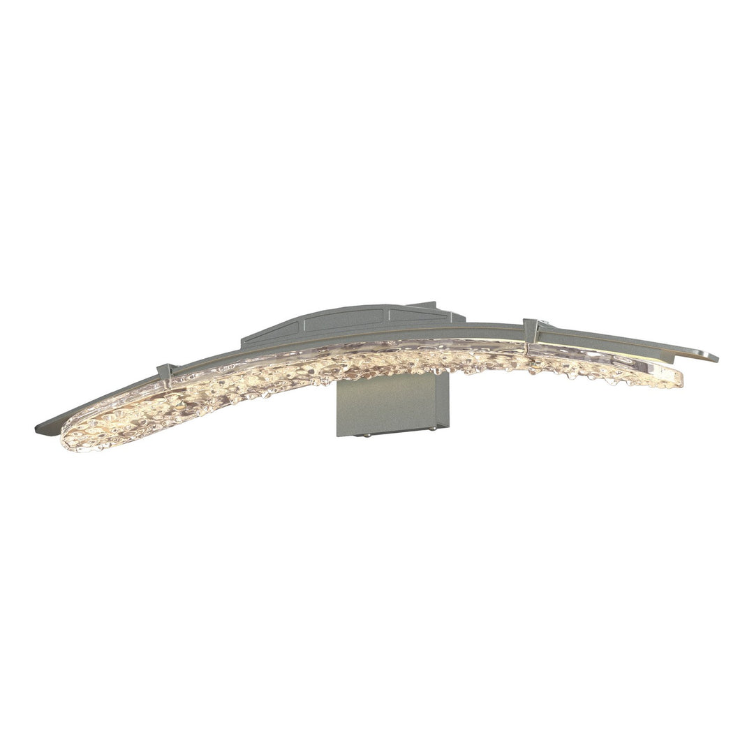 Hubbardton Forge Canada - 202221-LED-82-ZM0751 - LED Bath Sconce - Glissade - Vintage Platinum