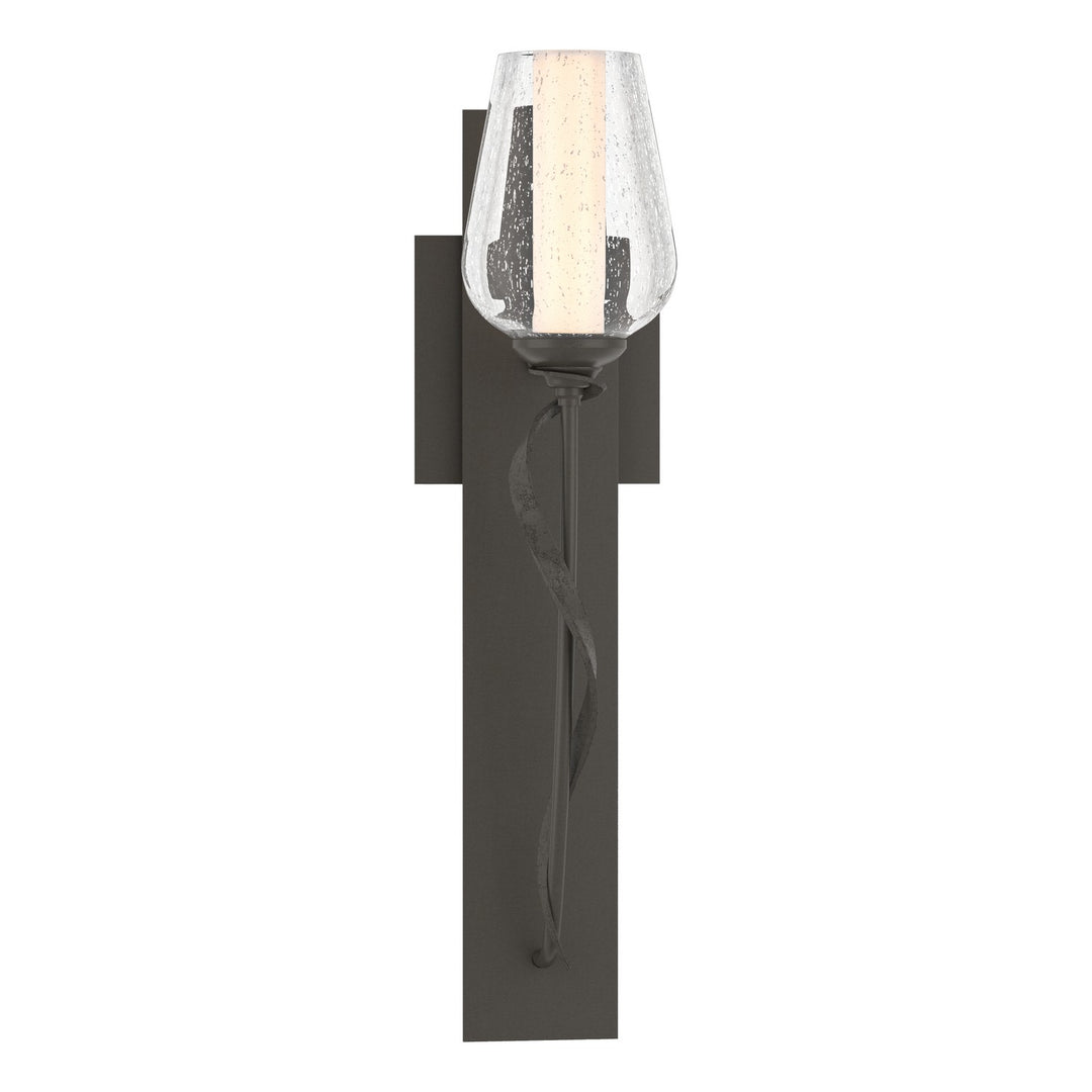 Hubbardton Forge Canada - 203030-SKT-07-ZS0354 - One Light Wall Sconce - Flora - Dark Smoke