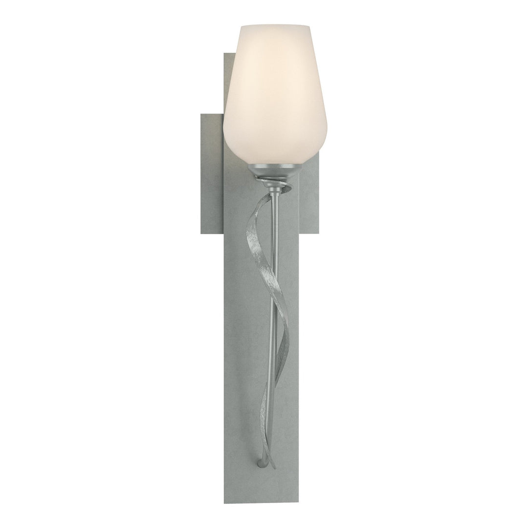 Hubbardton Forge Canada - 203030-SKT-82-GG0303 - One Light Wall Sconce - Flora - Vintage Platinum