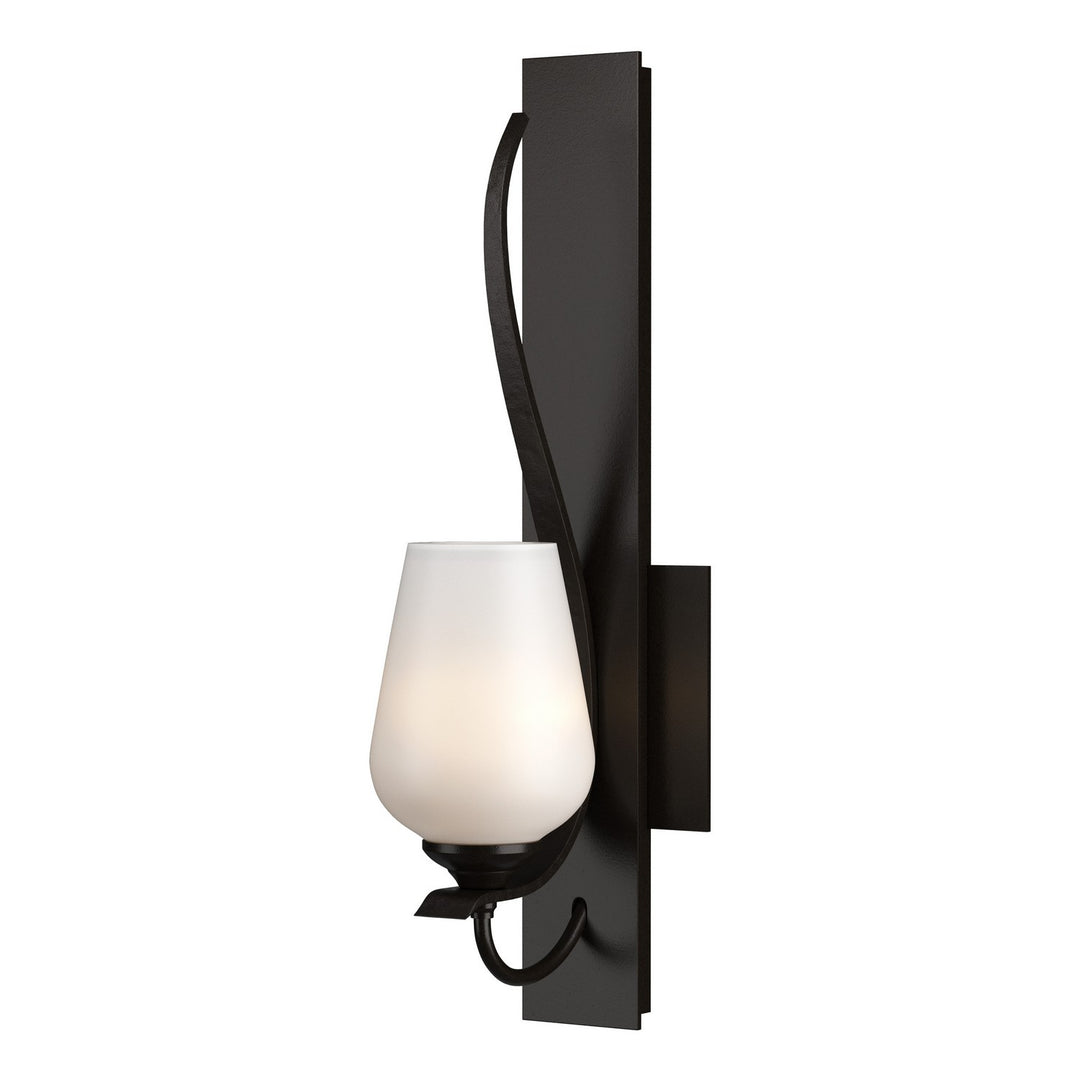 Hubbardton Forge Canada - 203035-SKT-14-GG0303 - One Light Wall Sconce - Flora - Oil Rubbed Bronze