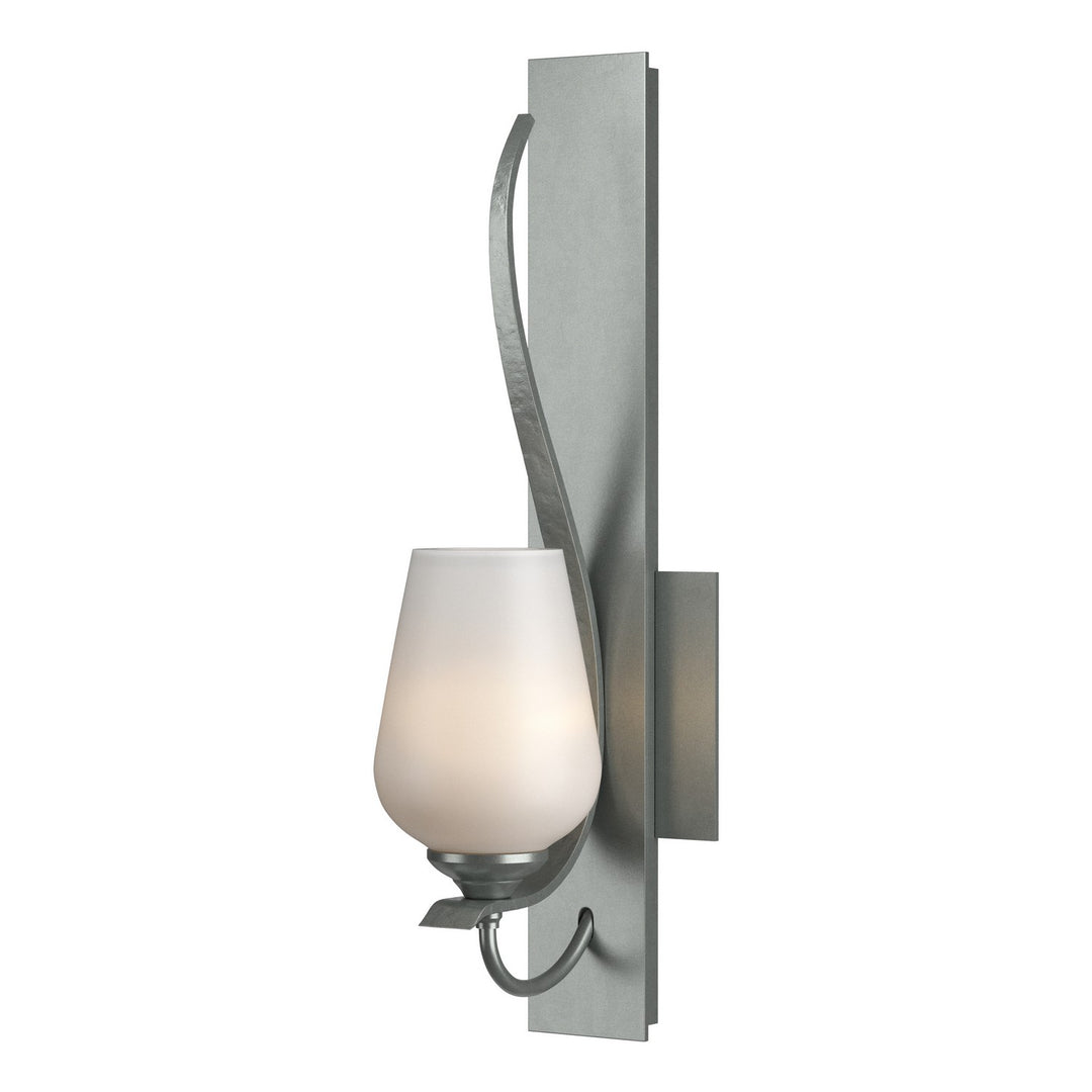 Hubbardton Forge Canada - 203035-SKT-82-GG0303 - One Light Wall Sconce - Flora - Vintage Platinum