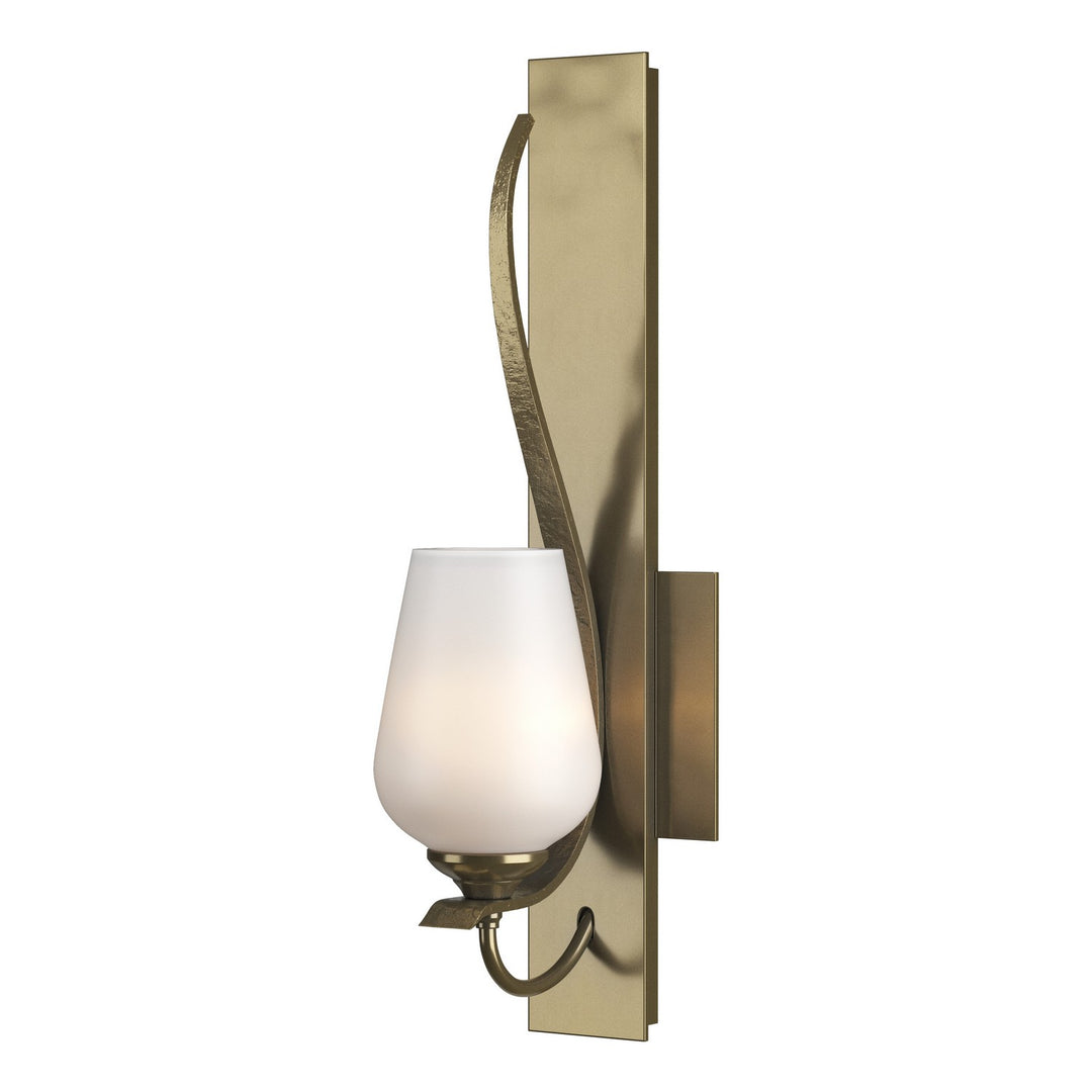 Hubbardton Forge Canada - 203035-SKT-86-GG0303 - One Light Wall Sconce - Flora - Modern Brass