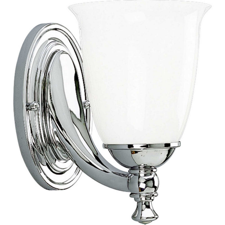 Victorian One Light Bath in Polished Chrome - available from The Lighting Shoppe, trusted by Canadian homeowners