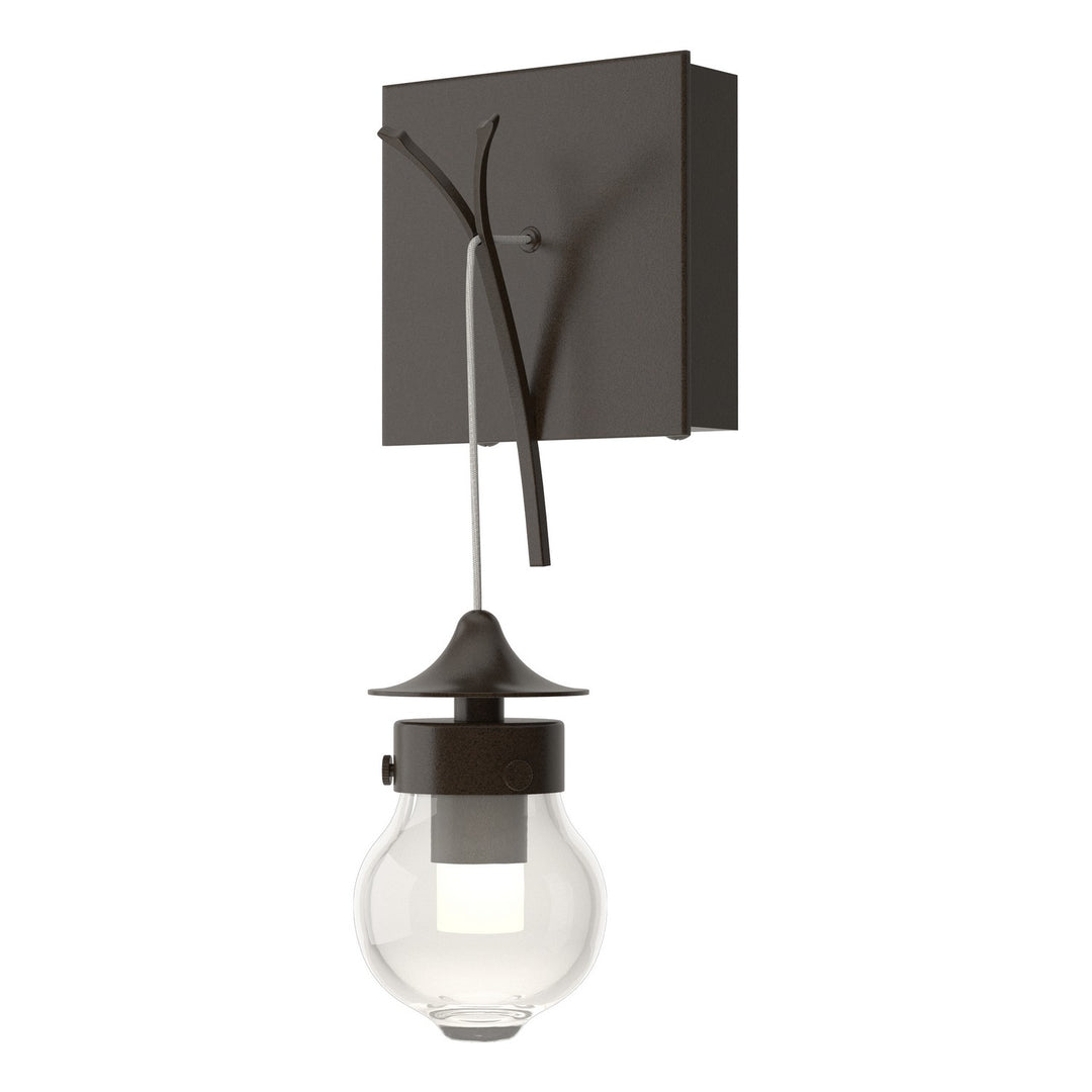 Hubbardton Forge Canada - 203325-SKT-14-ZM0565 - One Light Wall Sconce - Kiwi - Oil Rubbed Bronze