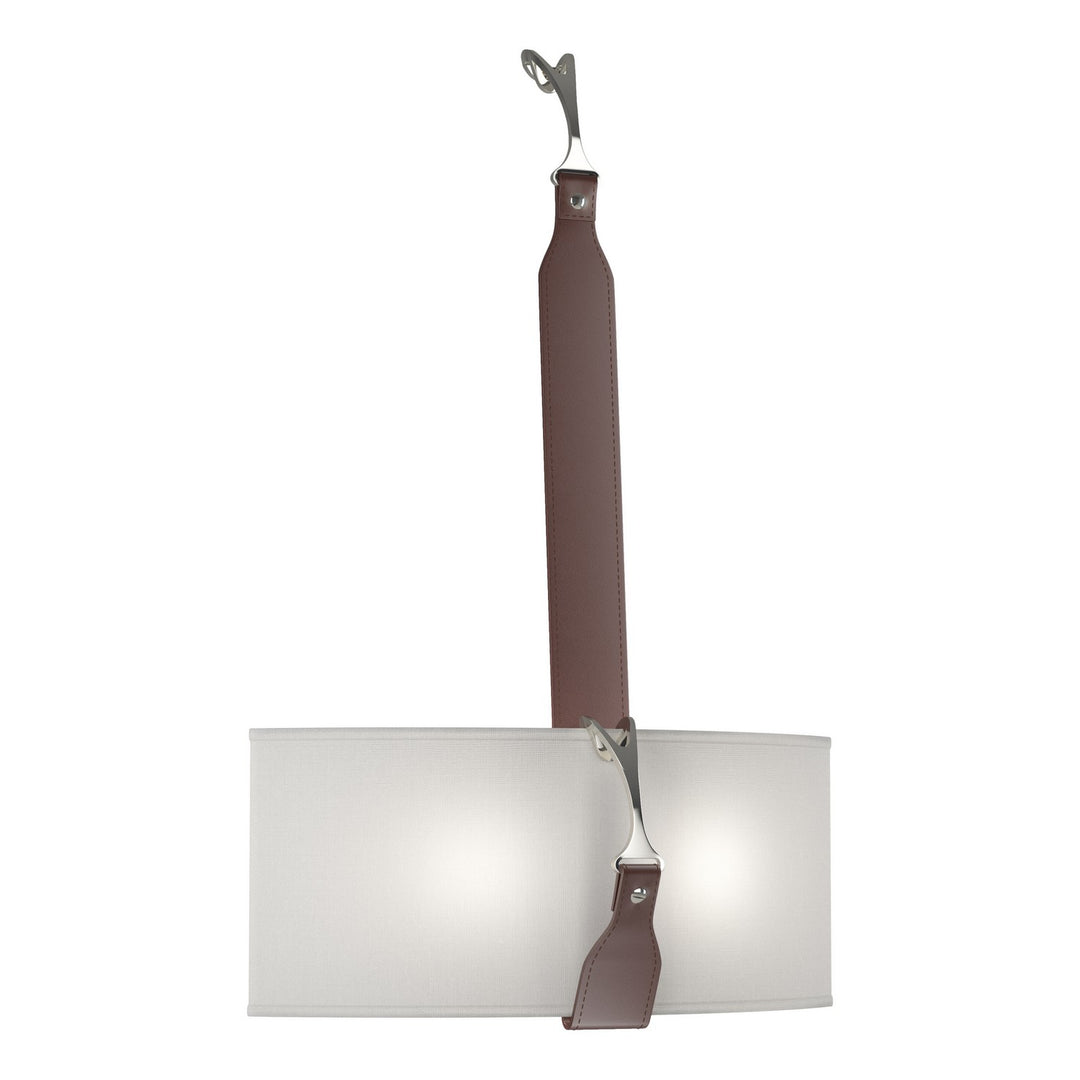 Hubbardton Forge Canada - 204070-SKT-10-24-LB-SF1613 - LED Wall Sconce - Saratoga - Black