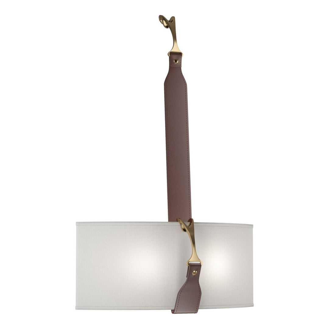 Hubbardton Forge Canada - 204070-SKT-10-27-LB-SF1613 - LED Wall Sconce - Saratoga - Black