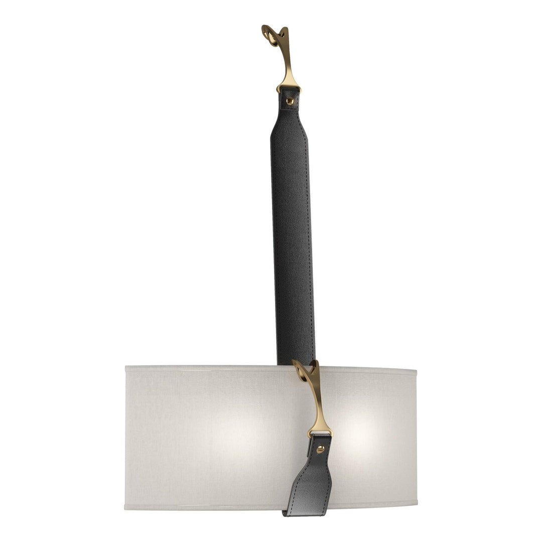 Hubbardton Forge Canada - 204070-SKT-10-27-LK-SE1613 - LED Wall Sconce - Saratoga - Black