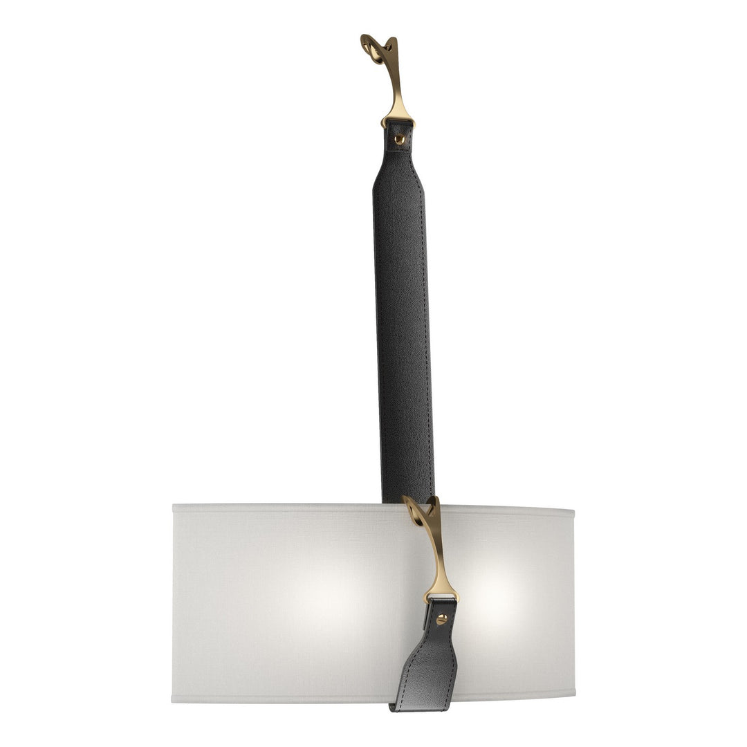 Hubbardton Forge Canada - 204070-SKT-10-27-LK-SF1613 - LED Wall Sconce - Saratoga - Black