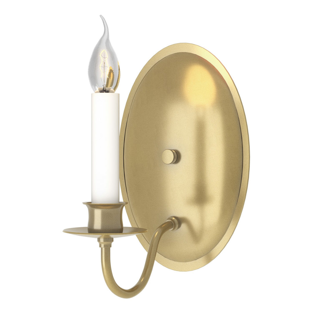 Hubbardton Forge Canada - 204210-SKT-86 - One Light Wall Sconce - Simple Lines - Modern Brass