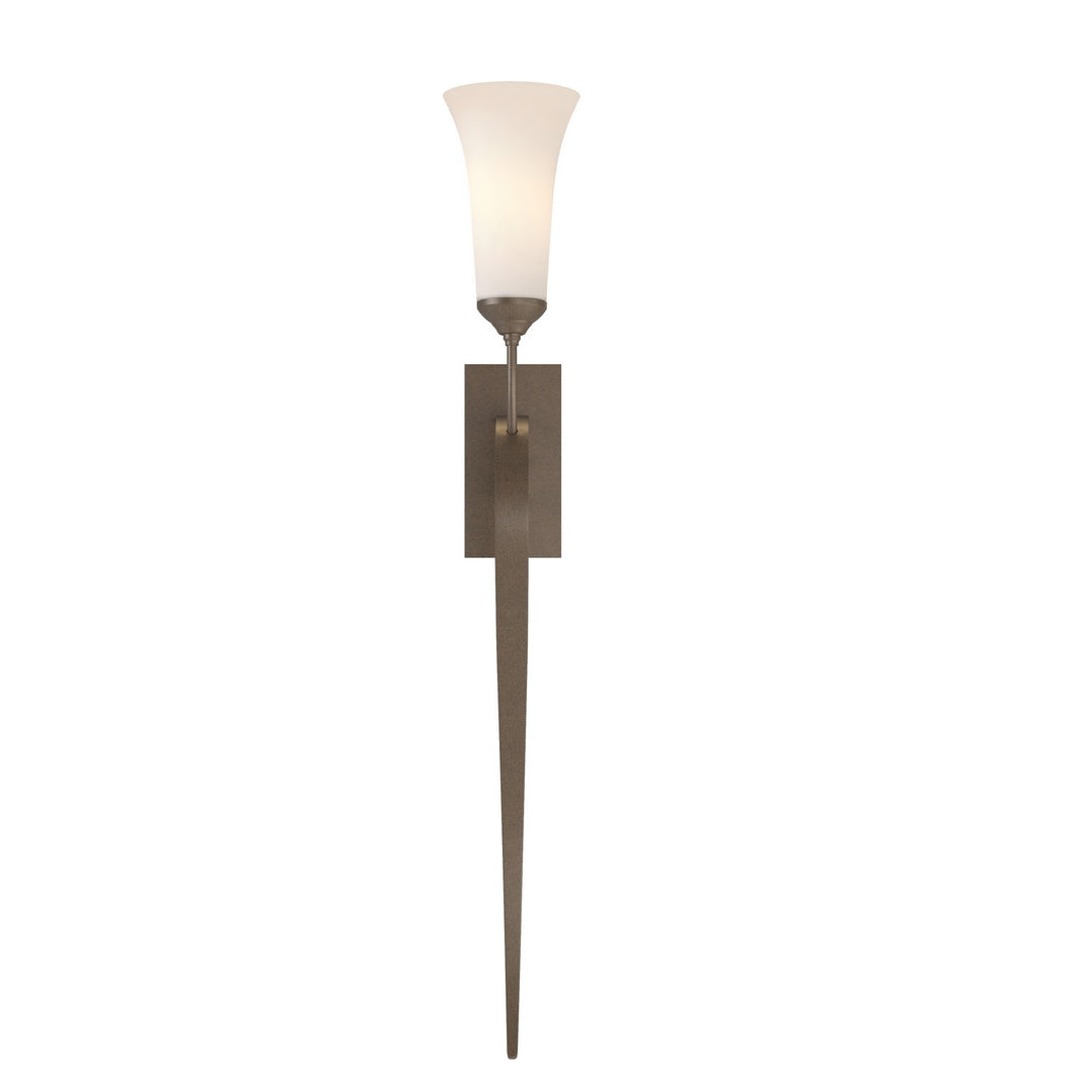 Hubbardton Forge Canada - 204526-SKT-05-GG0068 - One Light Wall Sconce - Sweeping Taper - Bronze